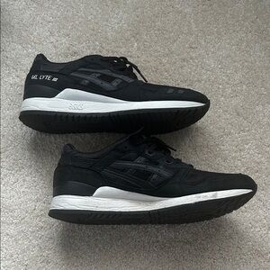 ASICS Gel Lyte III Black and White Sneakers